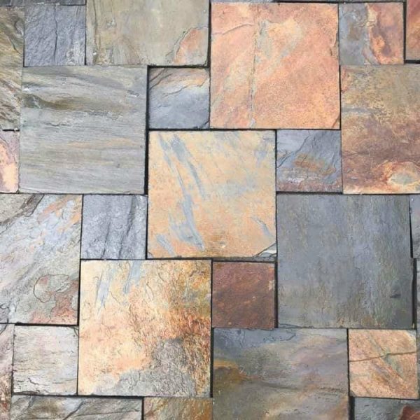 Đá đa sắc lai châu ốp tường