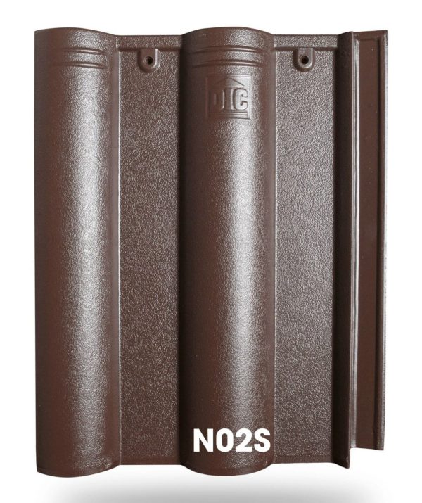 Ngói nâu socola N02S - Ảnh 2