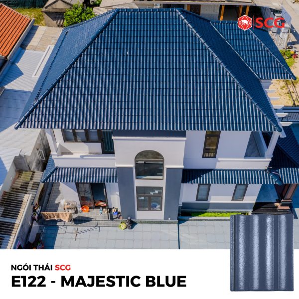Ngói bê tông màu SCG Thái Lan – E122 - Ảnh 5
