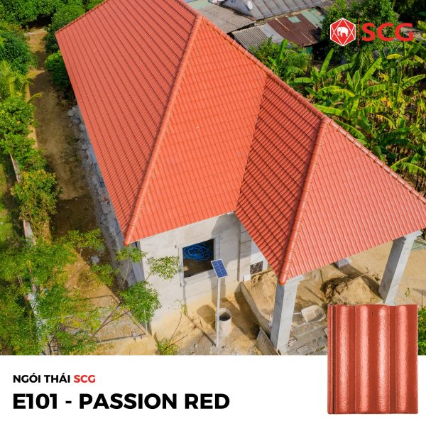 Ngói bê tông màu SCG Thái Lan - E101 - Ảnh 4