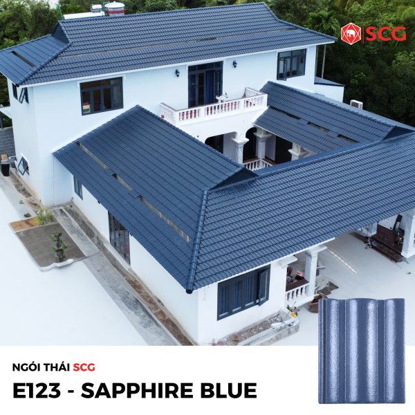 Ngói bê tông màu SCG Thái Lan – E123 - Ảnh 4