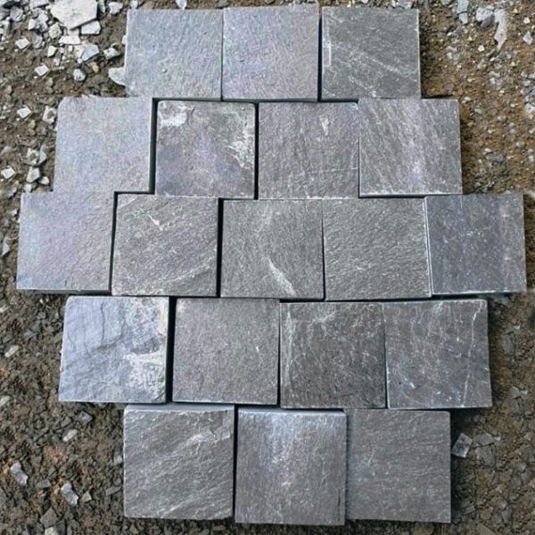 Đá Cubic xanh đen Đà nẵng 10x10cm - Ảnh 3