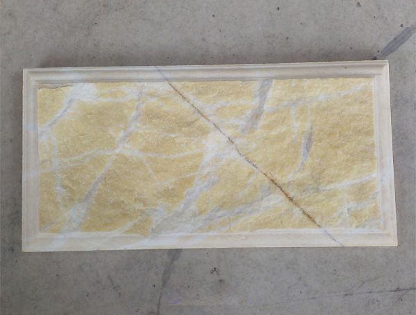Đá bóc vàng soi cạnh 10x20cm - Ảnh 3