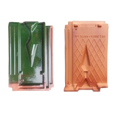 Ngói 22 tráng men xanh Mỹ Xuân