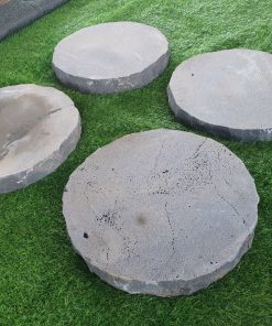 Alternative view of Đá thớt tổ ong tròn - Đá bước dạo