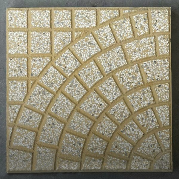 Gạch terrazzo rẻ quạt