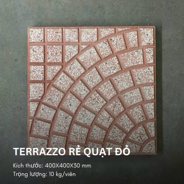 Gạch terrazzo rẻ quạt - Ảnh 3