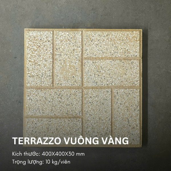 Gạch terrazzo  ô chữ nhật - Ảnh 4