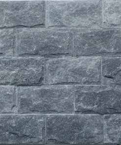 Đá bóc đen ánh kim 10x20cm