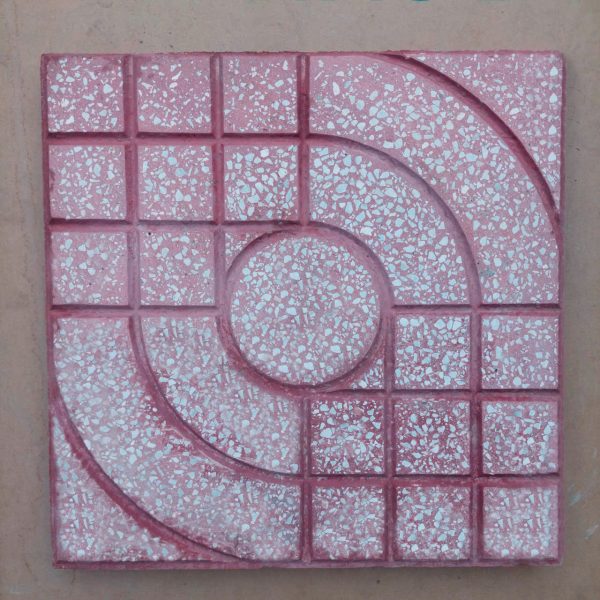 Gạch terrazzo mắt nai xanh - Ảnh 3