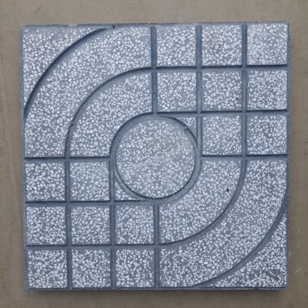Gạch terrazzo mắt nai xanh