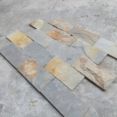 Alternative view of Đá chẻ vàng Đà Nẵng 10x20cm